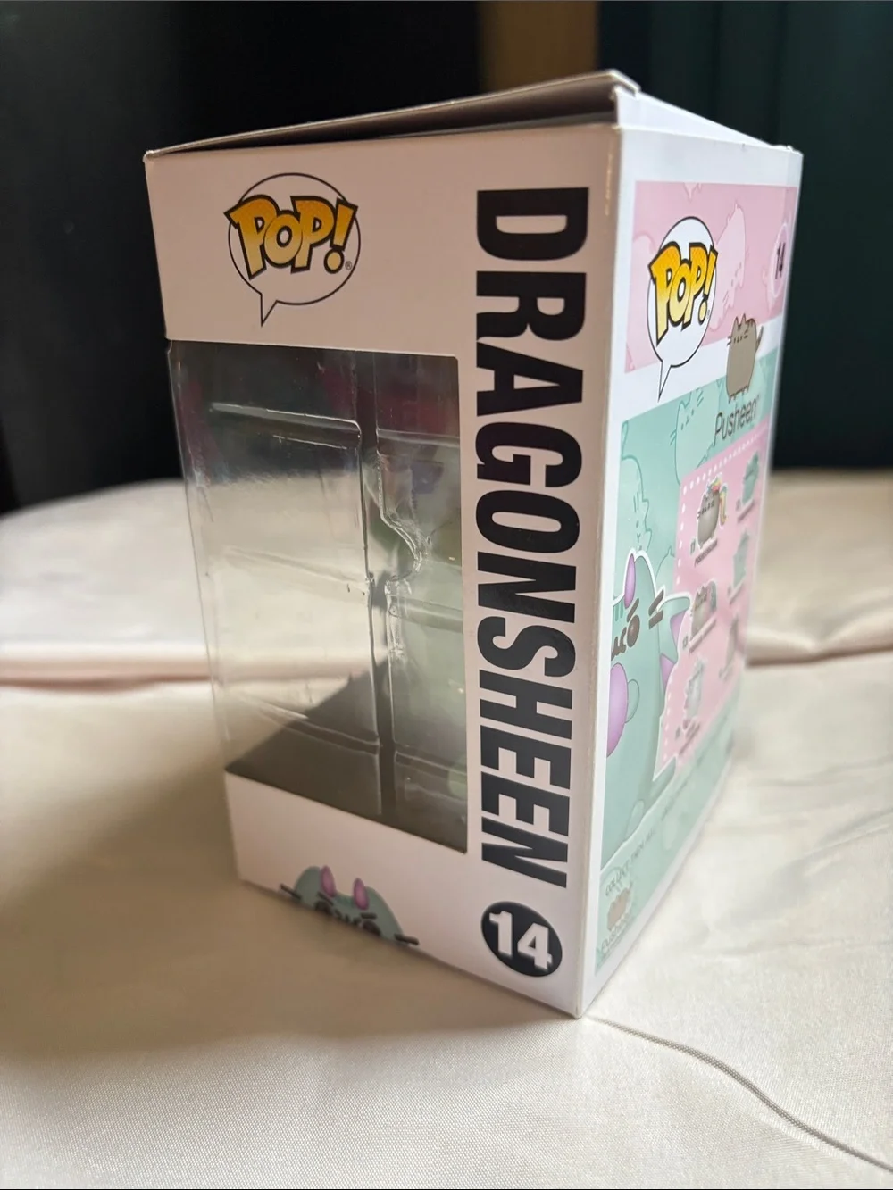 Funko Dragonsheen Pusheen Vinyl Figure - Mint Green & Lavender Accents